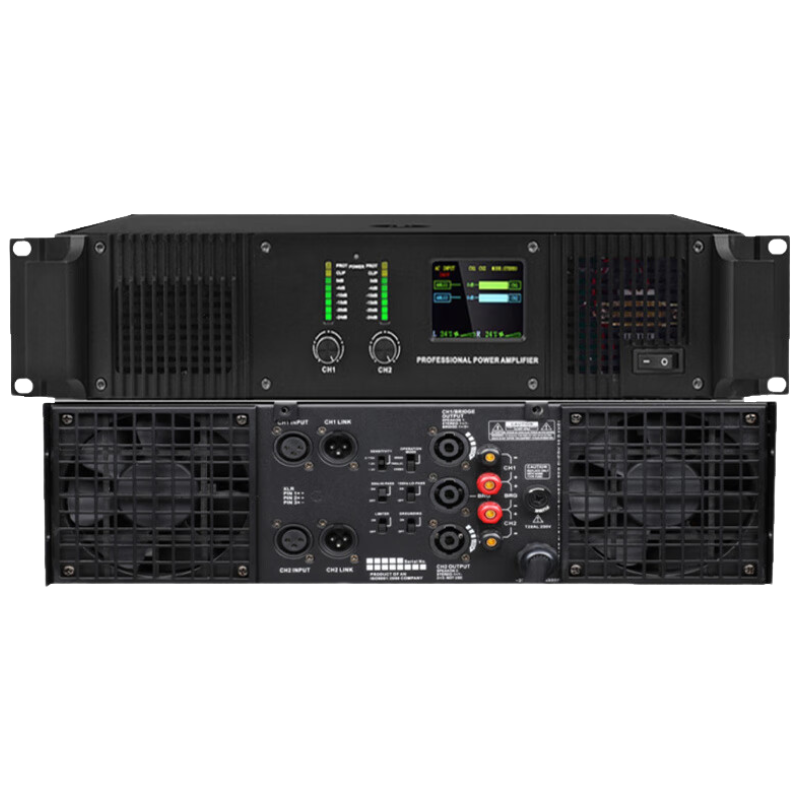 润普Runpu RP-ETGF400 国产化会议音频系统扩声设备/音响立体声功放/自适应大功率专业数字功放机 QY