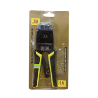 波斯(BOSI) 荧光系列两用网络端子钳带棘轮 6P/8P 把