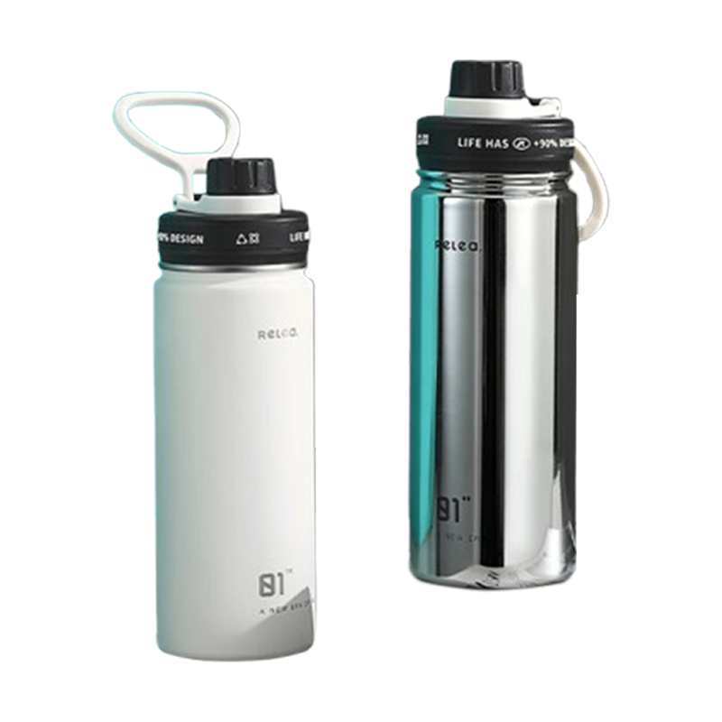 物生物保温杯600ml户外便携JV012247-0600-GS00/BS00(颜色随机)