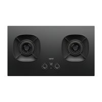 华帝(vatti)燃气灶家用5.2kW 嵌入式定时猛火灶 可调节免扩孔70%热效率 烟灶联动灶具i10309D(天然气)