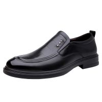 迪罗尼卡男鞋2025秋季新款软皮商务正装皮鞋休闲软底舒适男士新郎鞋