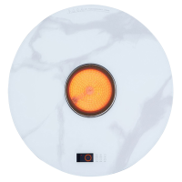 旺厨好太太 新品薄款暖菜板 家用饭菜加热板 多功能加热器保温热菜板火锅圆形智能触控暖菜板 自动旋转电陶炉电磁炉大功率