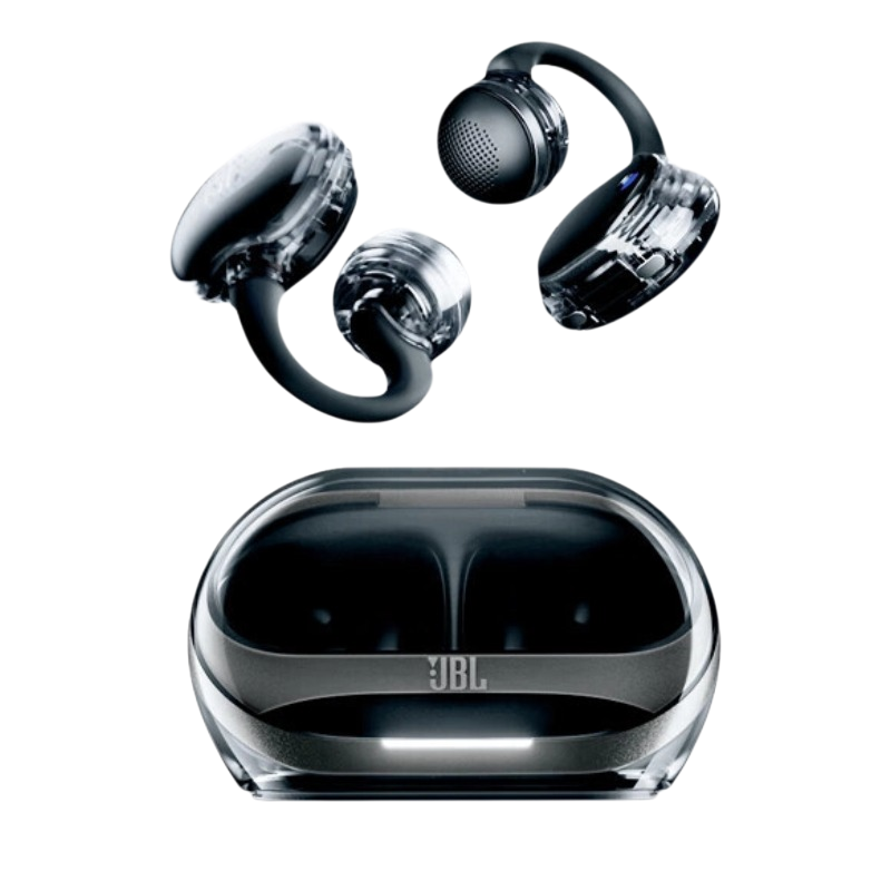 JBL Soundgear Clips开放式真无线耳机,水晶白