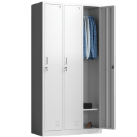 鑫木樽更衣柜三门个