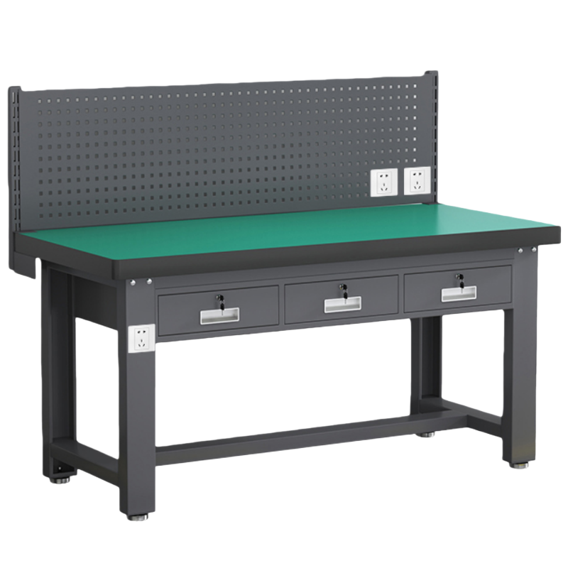 铭思达钳工操作台2.1米平三抽张