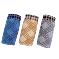 三利格纹绅悦抗菌毛巾C8017