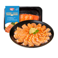 海天下 冰鲜挪威 三文鱼刺身 鱼肉切片200g [生食资质]海鲜水产