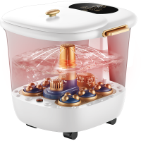 康佳泡脚桶加热恒温足浴桶电动按摩家用全自动洗脚盆高深足浴盆