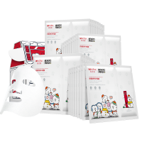 薇诺娜WINONA舒缓修护冻干面膜组合(舒缓修护冻干面膜+溶媒液)奈娃联名36片装礼盒装