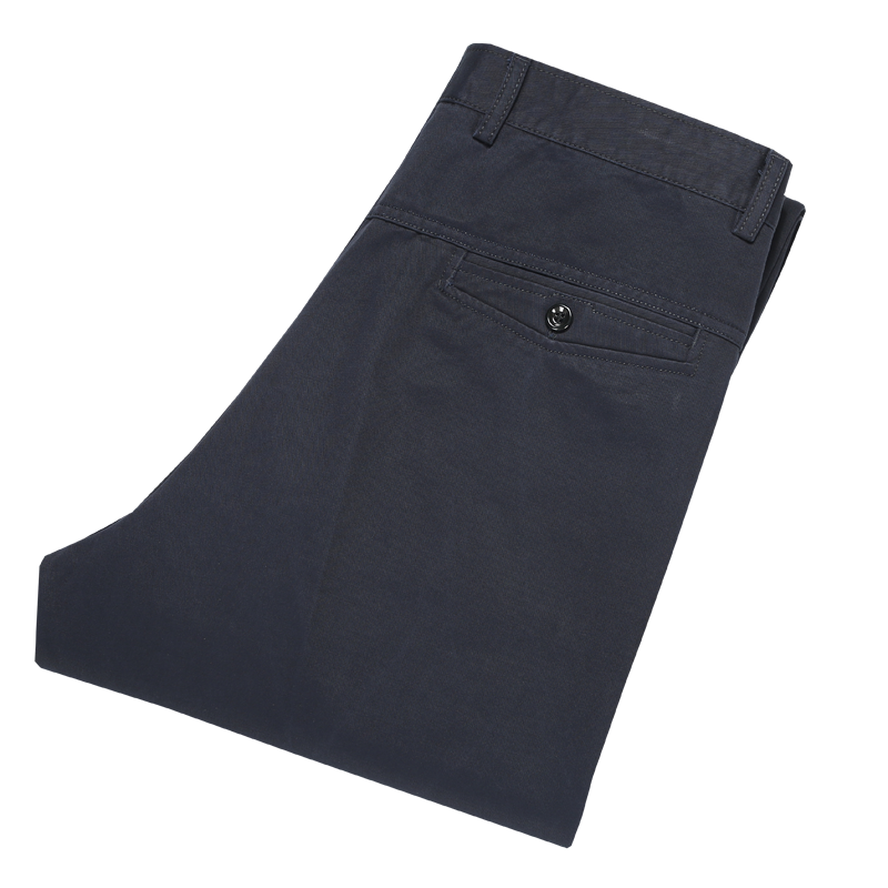 金盾(KIN DON)休闲裤男中青年商务西裤秋冬季男直筒天丝免烫长裤子