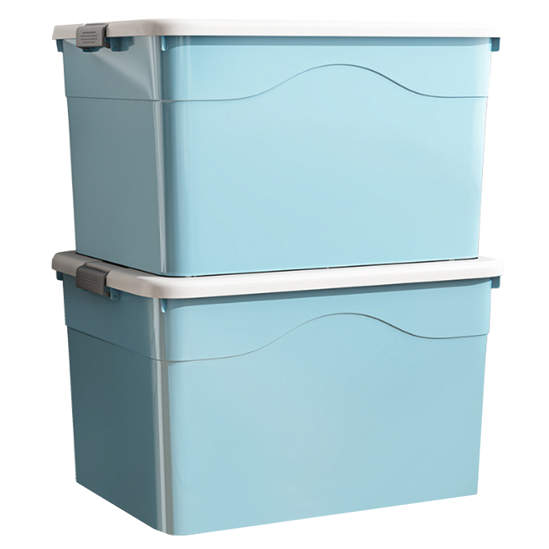 珞裕垣多功能置物箱大容量收纳箱家居整理神器简约时尚设计防潮耐磨