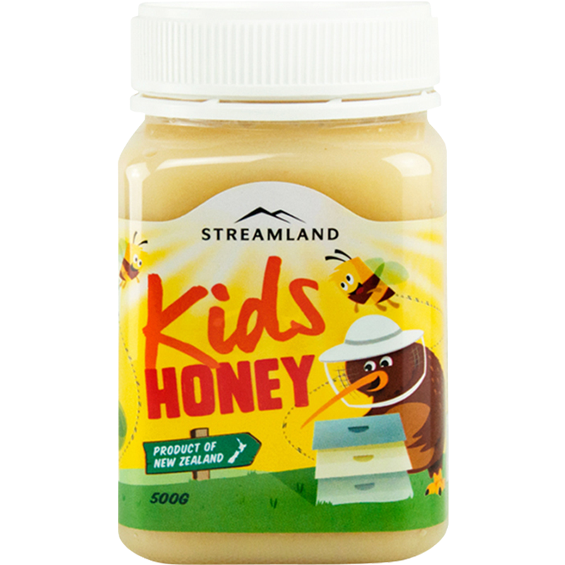 Streamland 儿童蜂蜜 500g 1瓶装 含多种矿物质 新西兰进口