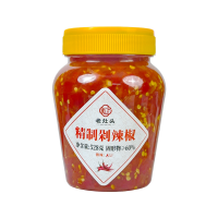 老灶头精制剁辣椒528g*2瓶装