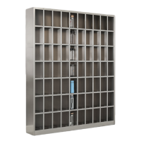 智叶舟不锈钢水杯柜70格150*25*180cm台