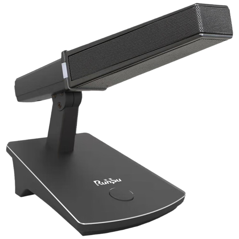 润普Runpu会议音频扩声系统 专业有线手拉手麦克风会议话筒鹅颈桌面方杆款代表单元RP-YCL9-9619L