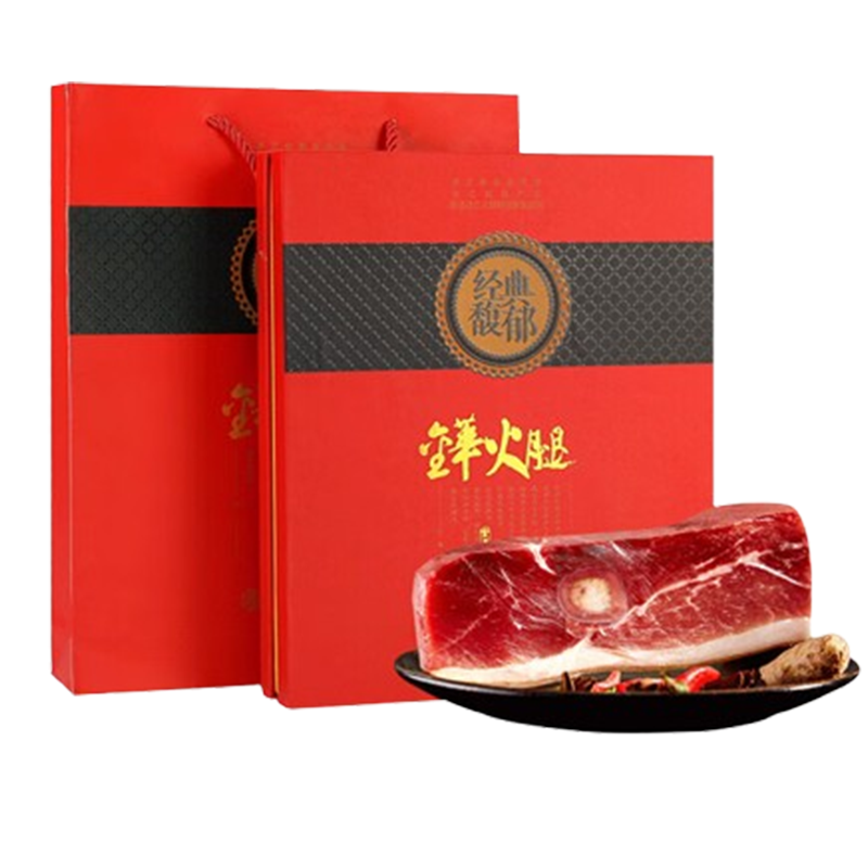 金华火腿经典礼盒老字号全发酵腊味色泽鲜艳馥郁款320g