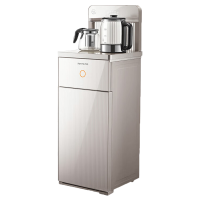 九阳(Joyoung)茶吧机 家用高端智能饮水机一键全自动下进水多功能遥控立式下置水桶 JYW-JCM82(C) 冷热型