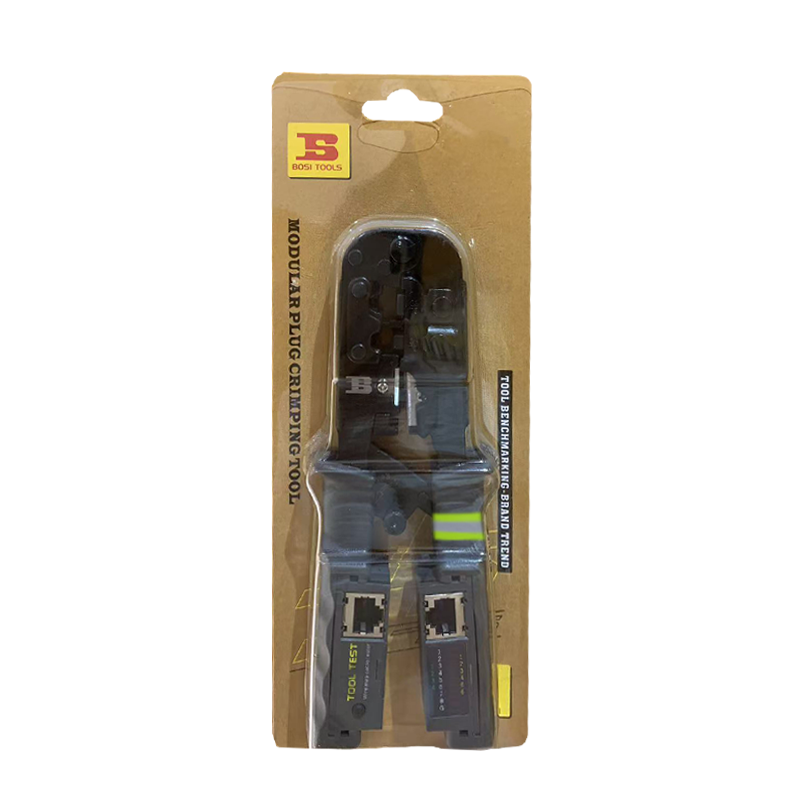 波斯(BOSI) 荧光系列多功能网络钳 4P/6P/8P 把