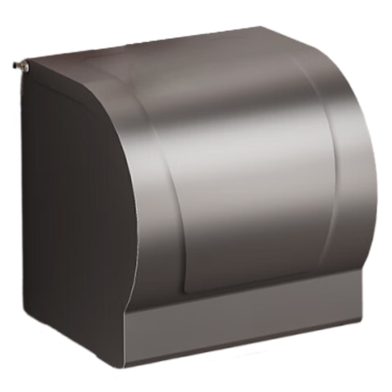 山之只 防水免钉圆形加长纸巾盒 203*122*127mm 个