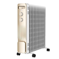 美的(Midea)[金缕衣]取暖器家用/电暖器/电暖气/加湿烘衣/13片全屋取暖器/电热油汀取暖器NY2213-18GW