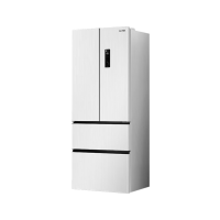 容声437L法式多门对开四开门超薄零嵌入式底部散热家用一级能效双变频风冷无霜母婴冰箱BCD-437WD3MPQ白