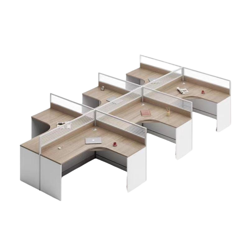 红缅 六人卡位办公桌 HM-PFBGZ04 张