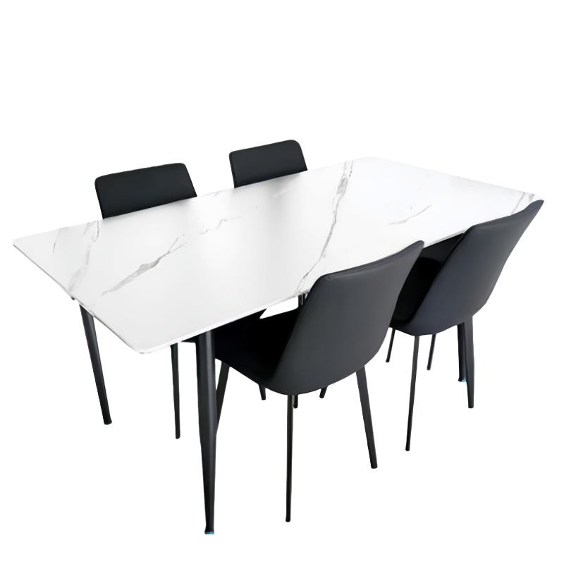 桃锦堂餐桌椅一桌四椅套