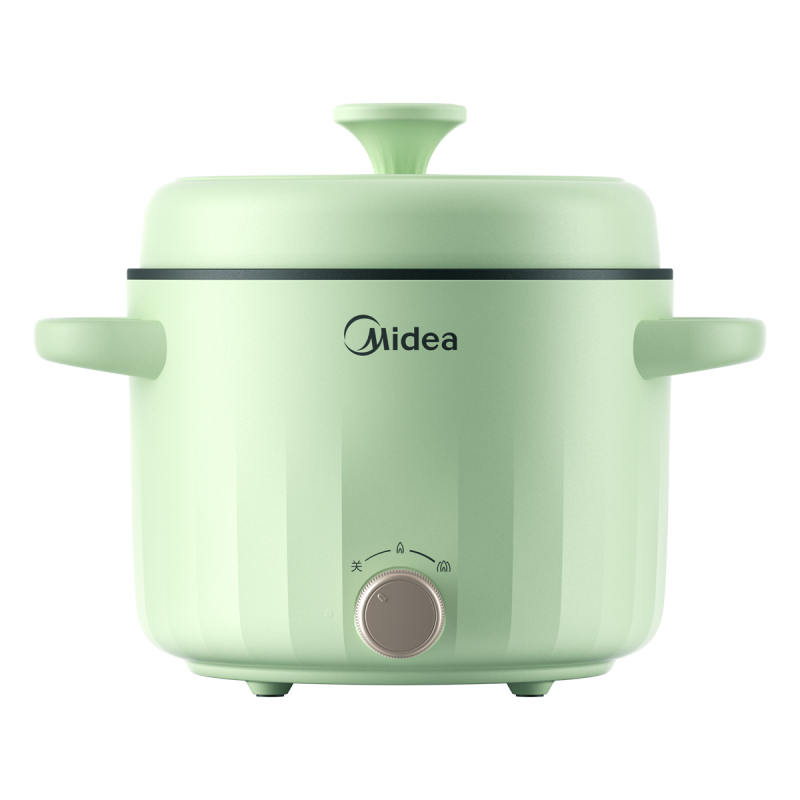 美的(Midea)电煮锅 电火锅 电热锅 电蒸锅 多用途锅家用多功能锅学生宿舍租房2.6L容量MC-XZE2056