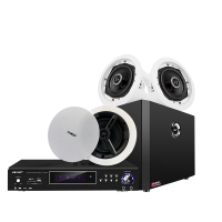 先科(SAST)吸顶式5.1家庭影院音响套装电视机家用客厅吊顶音箱3d环绕立体声嵌入式重低音功放套装蓝牙KTV