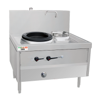 意黛斯 商用燃气大锅灶 猛火灶商用单位学校食堂电磁猛火大炒锅饭店酒店 单头单尾 YDS-3YNDW35/11Y液化气