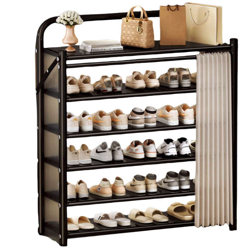 铭思达折叠鞋柜六层90cm个