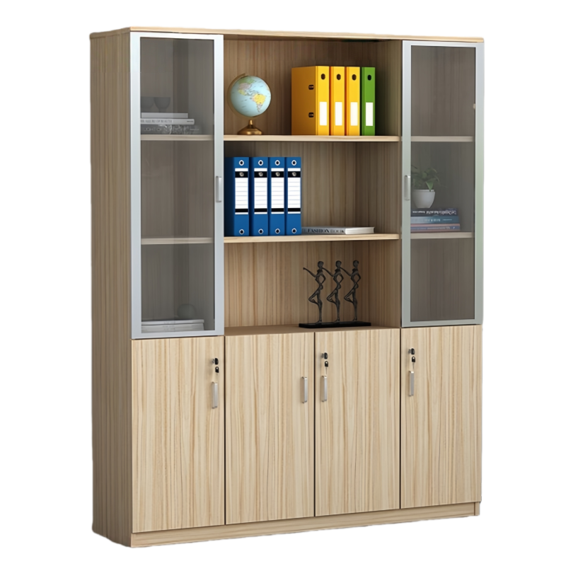 智叶舟办公资料柜四门160*40*200cm台