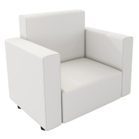 智叶舟商务沙发单人位85*75*80cm张