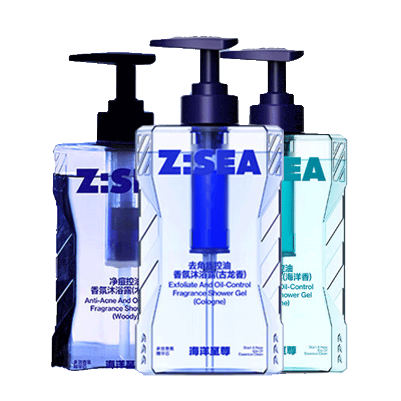 海洋至尊去角质控油香氛沐浴露350ml单瓶[古龙香]