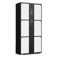 智叶舟电子存包柜人脸识别6门850*460*1800mm台