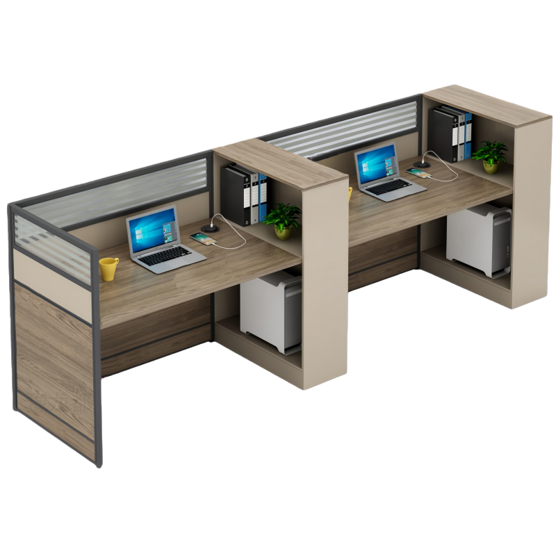 豫龙都 职员办公桌 两人 张