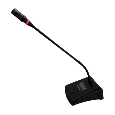 启诺 QN-MW448 无线一拖四会议鹅颈麦克风 真分集式会议话筒 黑色 套