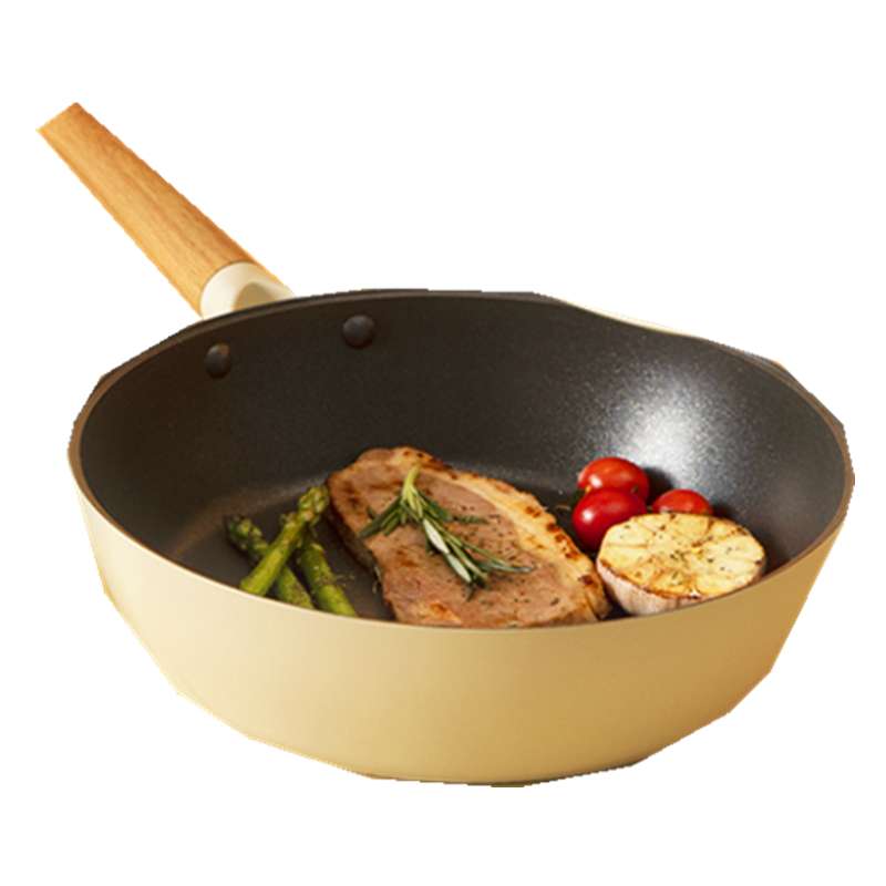 三禾 LJ26T8不粘锅煎蛋煎饼多功能煎锅不粘深煎炒锅 26CM