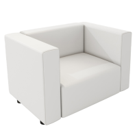 智叶舟会议沙发单人位80*75*65cm张