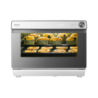 松下(Panasonic)家用蒸烤箱NU-SC85 电烤箱 蜂巢循环蒸烤一体机双直喷纯蒸智能菜单31L