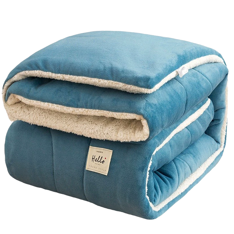 铭思沃牛奶绒被子150*200cm条