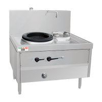 意黛斯 商用燃气大锅灶 猛火灶商用单位学校食堂电磁猛火大炒锅饭店酒店 单头单尾 YDS-3YNDW30/10Y液化气