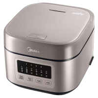 美的(Midea)电饭煲MB-AFB5052R五层聚能釜5L七大功能菜单8H智能预约金属拉丝外观电饭锅[ZMD安心系列]