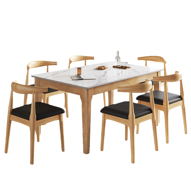 宜掌柜餐桌120*70*75cm套