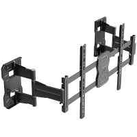 超薄电视机伸缩臂挂架旋转挂墙支架适用小米海信TCL65/75/85寸