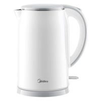 美的(Midea)电热水壶食品级316不锈钢烧水壶1.7L自动智能断电开水壶MK-SH17M301-PRO
