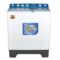 澳柯玛(AUCMA)14公斤半自动洗衣机家用大容量 双桶双缸波轮洗衣机双铜电机洗脱分离强劲动力 XPB140-2168S