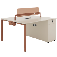 豫龙都 屏风办公桌 1.4m 张