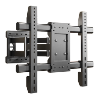 超薄电视机伸缩挂架折叠旋转支架适用海信小米创维索尼等85寸通用