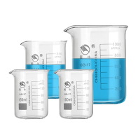 平底玻璃烧杯 耐高温 带刻度 容量1000ml 单位/件